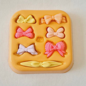 Adorable hair-bows Silicone Mold M.D. #88