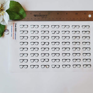 Adhesive Resin Eye Glasses for Clays MNC 525 2.2cm 56Units