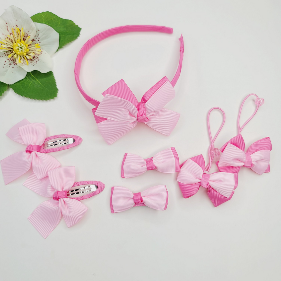Baby pink discount hair accessories
