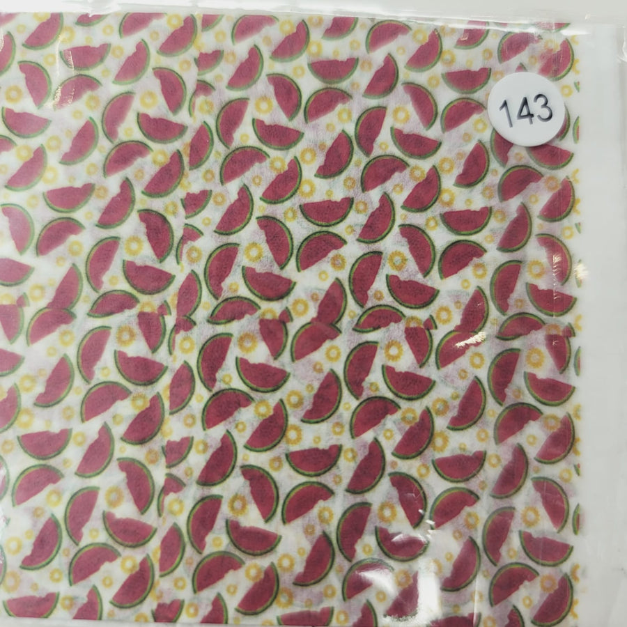 Decoupage Tissue for Clays and DIY Projects #20 Approx. 18cmx18cm