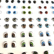 Load image into Gallery viewer, MNC COMBO#3 Adhesive Resin Eyes for Clays Multicolor MNC COMBO#3 (M) 45 Pairs
