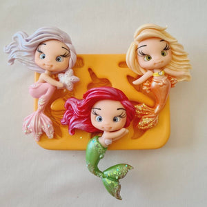 Mermaids Silicone Mold M.D. #87
