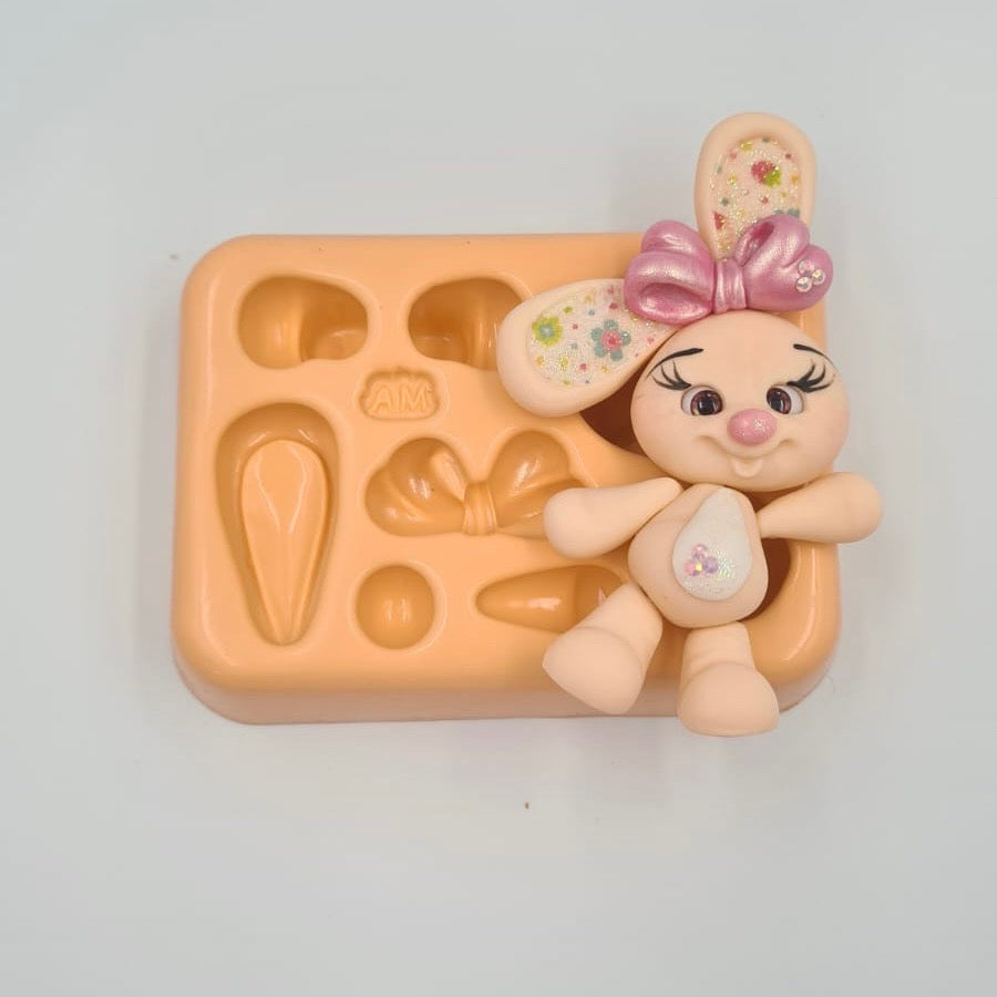 Charming bunny Mold MD#44