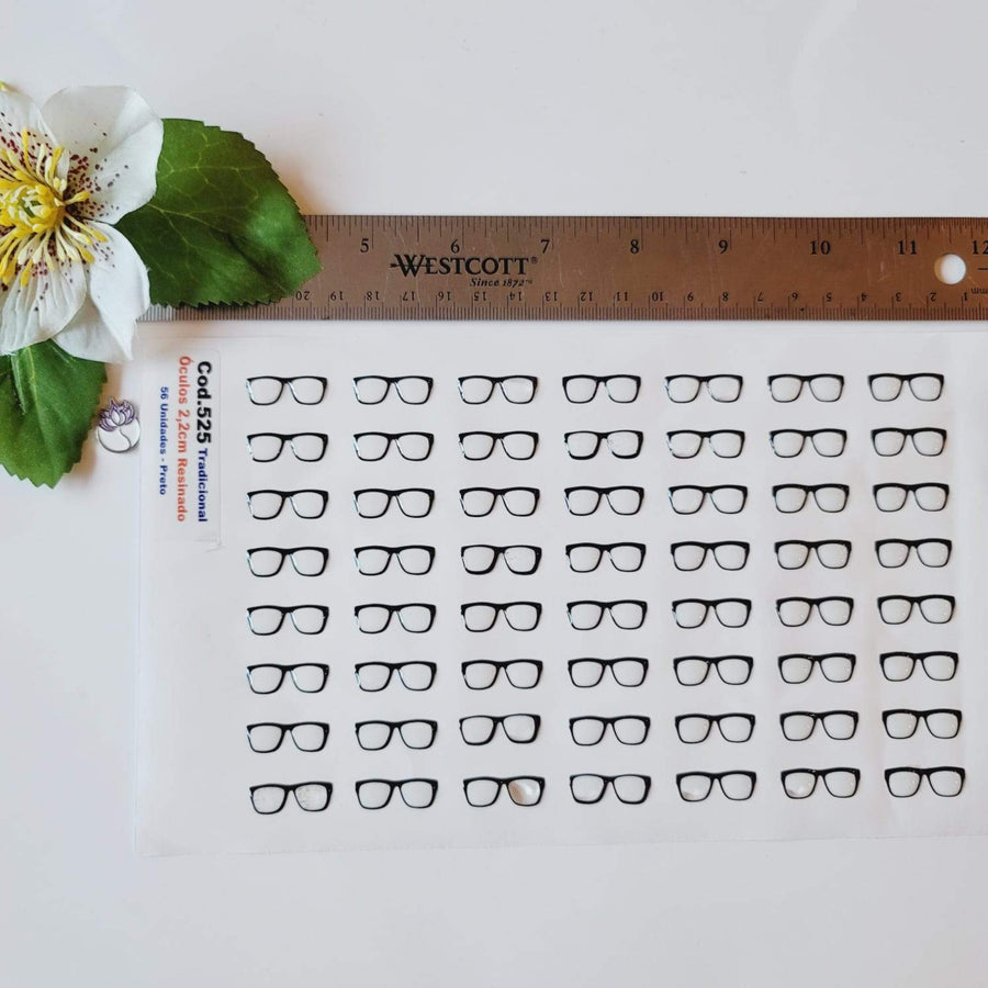 Adhesive Resin Eye Glasses for Clays MNC 525 2.2cm 56Units