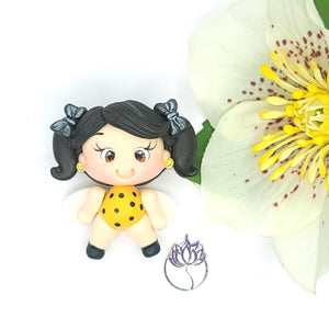 Mia Baby Bee #382 Clay Doll for Bow-Center, Jewelry Charms, Accessories, and More
