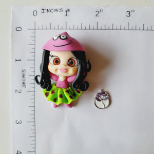 Patty Star #445 Clay Doll for Bow-Center, Jewelry Charms, Accessories, and More