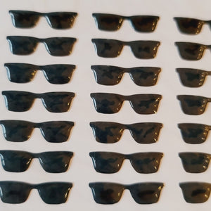Adhesive Resin Sunglasses for Clays ADD 2.5 cm 40 Units