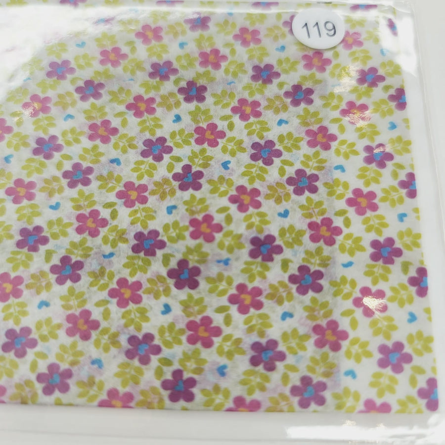 Decoupage Tissue for Clays and DIY Projects #17 Approx. 18cmx18cm