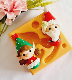 MD #42 Xmas Tree Pendant  silicone mold