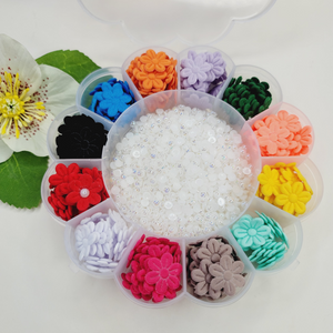 Kit Fabric Flowers & Half Pearls