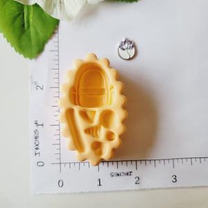 Cute Backpack Silicone Mold M.D. #8