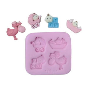 Baby Shower Silicone Mold 530 MA