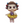 Load image into Gallery viewer, Dona Florinda 2 #155 Clay Doll for Bow-Center, Jewelry Charms, Accessories, and More
