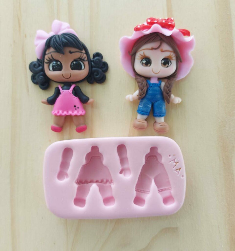 Fashionable girls Mold 855 MA