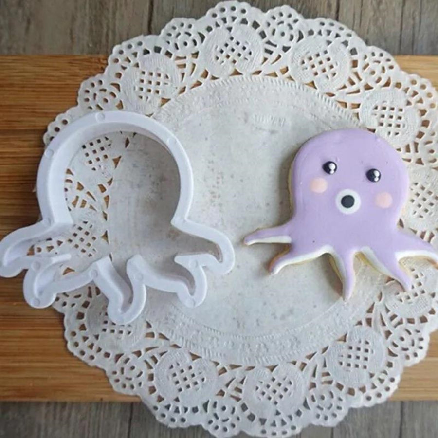 8Pcs/Set Biscuit Cookies Cutter Mold Ocean Creatures