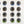 Load image into Gallery viewer, Adhesive Resin Eyes for Clays Multicolor MNC 355-M 42Pairs
