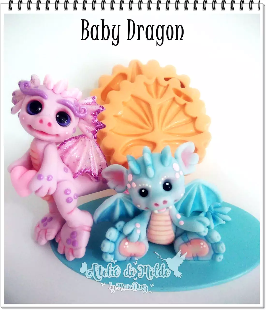 Baby Dragon Mold MD #73