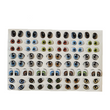 Load image into Gallery viewer, MNC COMBO#3 Adhesive Resin Eyes for Clays Multicolor MNC COMBO#3 (M) 45 Pairs
