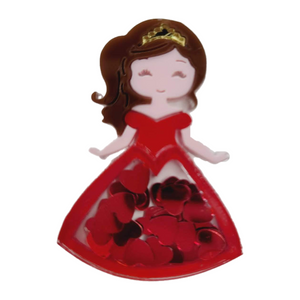 Helena de Avalor Glitter Double Acrylic Apliques