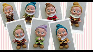 The Seven Dwarfs Silicone Mold 246 MA