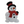Load image into Gallery viewer, Snow Man Double Acrylic Apliques
