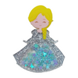 Load image into Gallery viewer, ACR#38 Princess Glitter Double Acrylic Apliques
